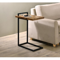 Coaster Furniture 931124 C-shaped Accent Table with USB Charging Port
